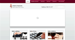 Desktop Screenshot of indarraasesores.com